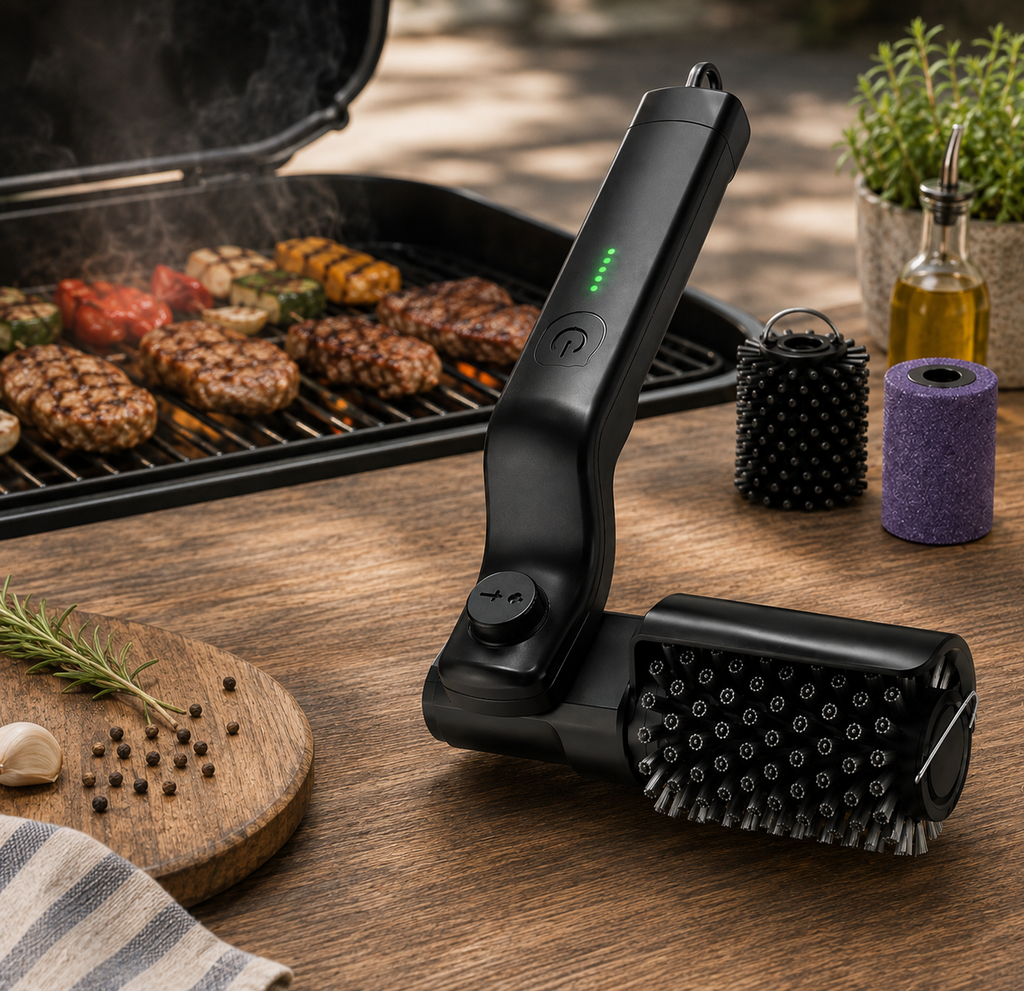 GrillClean Pro — Limpiador Eléctrico de Parrillas