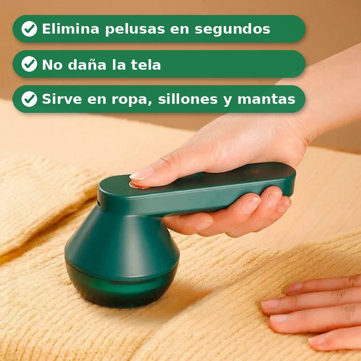 RenovaTex — Quitapelusas Eléctrico Recargable | Elimina Pelusas en Segundos